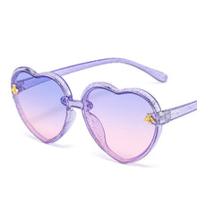 Load image into Gallery viewer, Brand Heart Kids Sunglasses 2023 Children Retro Pink Cartoon Sun Glasses Frame Girls Boys Baby Sunglasses UV400 Eyewear