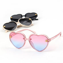 Load image into Gallery viewer, Brand Heart Kids Sunglasses Children Retro Cute Pink Cartoon Sun Glasses Frame Girls Boys Baby Sunglasses UV400 Eyewear