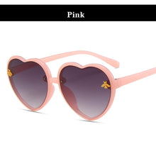 Load image into Gallery viewer, Brand Heart Kids Sunglasses Children Retro Cute Pink Cartoon Sun Glasses Frame Girls Boys Baby Sunglasses UV400 Eyewear