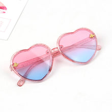 Load image into Gallery viewer, Brand Heart Kids Sunglasses Children Retro Cute Pink Cartoon Sun Glasses Frame Girls Boys Baby Sunglasses UV400 Eyewear