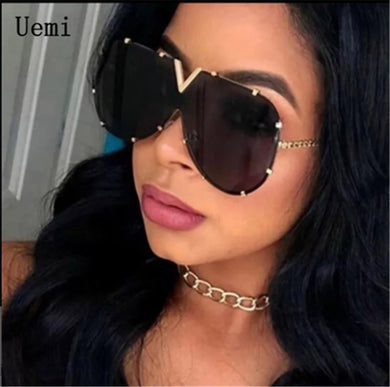 Brand Modern Oversized Square Sunglasses For Women Men Vintage Big Frame Retro  Designer Sun Glasses UV400 Eyewear