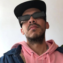 Load image into Gallery viewer, Brand Square Sunglasses Men Small Frame Personality Sun Glasses Male Rectangle Wide Temples Hip-hop Oculos De Sol