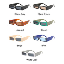 Load image into Gallery viewer, Brand Square Sunglasses Men Small Frame Personality Sun Glasses Male Rectangle Wide Temples Hip-hop Oculos De Sol