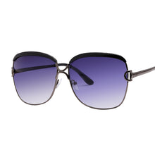 Carica l&#39;immagine nel visualizzatore di Gallery, Brown Sunglasses Women Frame Popular  Brand Designer Shades Sun Glasses Female Oculos De Sol Feminino