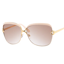 Carica l&#39;immagine nel visualizzatore di Gallery, Brown Sunglasses Women Frame Popular  Brand Designer Shades Sun Glasses Female Oculos De Sol Feminino