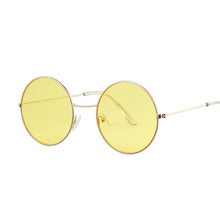 Load image into Gallery viewer, Bule Round Sunglasses Women Brand Designer  Sun Glasses For Women Cool Retro Female Sunglasses Oculos Gafas