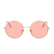 Load image into Gallery viewer, Bule Round Sunglasses Women Brand Designer  Sun Glasses For Women Cool Retro Female Sunglasses Oculos Gafas