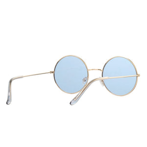 Bule Round Sunglasses Women Brand Designer  Sun Glasses For Women Cool Retro Female Sunglasses Oculos Gafas