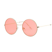 Load image into Gallery viewer, Bule Round Sunglasses Women Brand Designer  Sun Glasses For Women Cool Retro Female Sunglasses Oculos Gafas