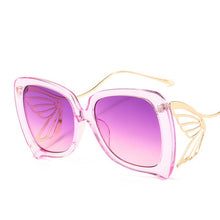 Load image into Gallery viewer, Butterfly Elegant Sunglasses Women Brand Personality Oversized Shades UV400 Glasses For Female Male ouclos de sol