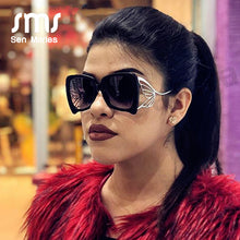 Load image into Gallery viewer, Butterfly Elegant Sunglasses Women Brand Personality Oversized Shades UV400 Glasses For Female Male ouclos de sol