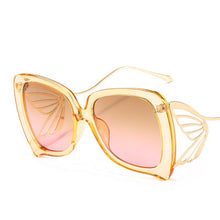 Load image into Gallery viewer, Butterfly Elegant Sunglasses Women Brand Personality Oversized Shades UV400 Glasses For Female Male ouclos de sol