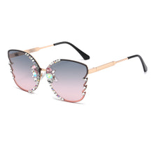 Load image into Gallery viewer, Butterfly Sunglasses Women  Brand Designer Vintage Gradient Sun Glasses Personality Eyewear Gafas De Sol Mujer