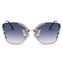 Load image into Gallery viewer, Butterfly Sunglasses Women  Brand Designer Vintage Gradient Sun Glasses Personality Eyewear Gafas De Sol Mujer