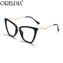 Load image into Gallery viewer, Cat Eye Anti Blue Light Glasses Women Eyewear Frame Optical Glasses Transparent Blue Light Blocking Glasses UV400