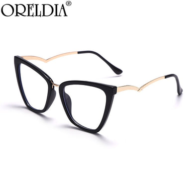 Cat Eye Anti Blue Light Glasses Women Eyewear Frame Optical Glasses Transparent Blue Light Blocking Glasses UV400