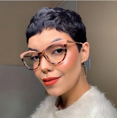 Cat Eye Blue Light Blocking Glasses Woemen TR90 Frame Reading Glasses Working Computer Glasses Brand Designer Eyeglasses