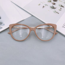 Carica l&#39;immagine nel visualizzatore di Gallery, Occhiali Cat Eye che bloccano la luce blu Woemen TR90 Occhiali da lettura con montatura Occhiali per computer da lavoro Occhiali da vista firmati di marca