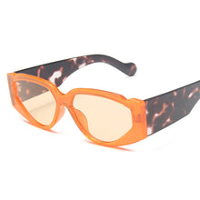 Load image into Gallery viewer, Cat Eye Colorful Sunglasses Women Retro Blue Green Eyewear Shades UV400 Men Trending Leopard Marble Legs Sun Glasses