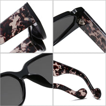 Load image into Gallery viewer, Cat Eye Colorful Sunglasses Women Retro Blue Green Eyewear Shades UV400 Men Trending Leopard Marble Legs Sun Glasses