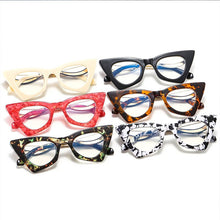 Load image into Gallery viewer, Cat Eye Eyeglasses 2023 Women Men Brand Designer Irregular Computer Optical Spectacles Female Sexy Small Frame Eyewear