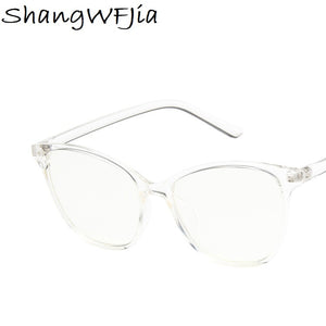 Cat Eye Frames Eyeglasses Brand design Women transparent Frame for men Big frame eye galses female clear lens Spectacle