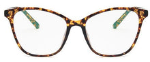 Load image into Gallery viewer, Cat Eye Frames Eyeglasses Brand design Women transparent Frame for men Big frame eye galses female clear lens Spectacle