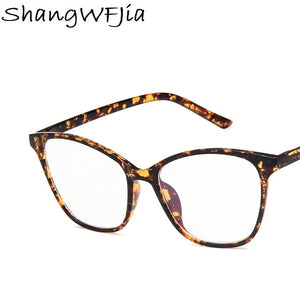 Cat Eye Frames Eyeglasses Brand design Women transparent Frame for men Big frame eye galses female clear lens Spectacle