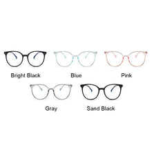 Load image into Gallery viewer, Cat Eye Glasses Frame Women Trending Styles Brand Optical Computer Eyeglasses Anti-blue Light Oculos Feminino