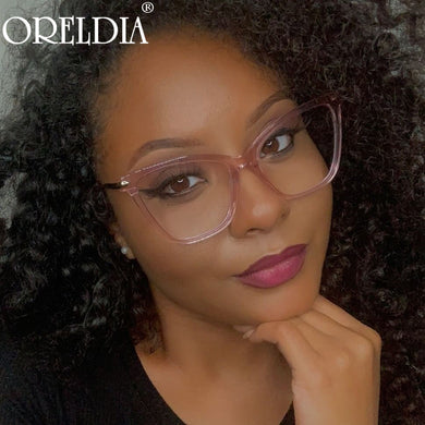 Cat Eye Ladies Anti Blue Light Optical Glasses Frames 2023 Leg Cateye Women Tr90 Computer Eyeglasses UV400