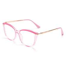 Load image into Gallery viewer, Cat Eye Ladies Anti Blue Light Optical Glasses Frames 2023 Leg Cateye Women Tr90 Computer Eyeglasses UV400
