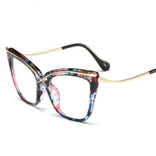 Load image into Gallery viewer, Cat Eye Optical Glasses Women Men Clear Glasses Eyeglasses Frame Vintage Transparent Lens Spectacle Frame Unisex