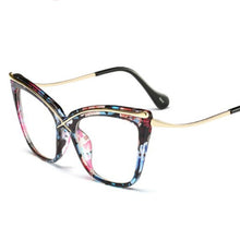 Load image into Gallery viewer, Cat Eye Optical Glasses Women Men Clear Glasses Eyeglasses Frame Vintage Transparent Lens Spectacle Frame Unisex