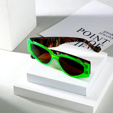 Load image into Gallery viewer, Cat Eye Punk Sunglasses 2023 Women Men Blue Tea Sun Glasses Outdoor Sunshade Eyewear Female Eyeglasses UV400 Oculos