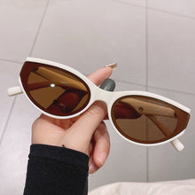 Carica l'immagine nel visualizzatore di Gallery, Cat Eye Punk Occhiali da sole Donna Uomo Designer di marca Occhiali da sole Occhiali da vista femminili sfumati colorati UV400 De Sol Oculos 
