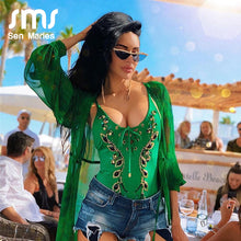 Load image into Gallery viewer, Cat Eye Rhinestones Sunglasses Women  Brand Black Clear Lens One Piece Diamond Sun Glasses Crystal Shades UV400