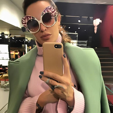 Cat Eye Sunglasses Women Brand Designer  Lady Butterfly Personality Sun Glasses for Female Shades Oculos De Sol