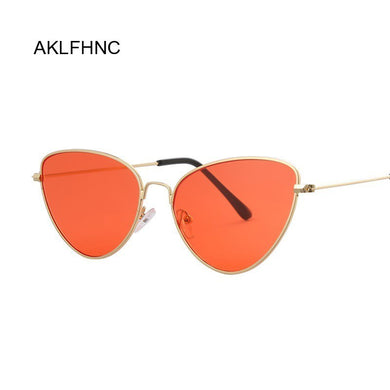 Cat Eye Sunglasses Women Brand Designer Vintage Retro Sun Glasses Female Cateyes Sunglass Lady UV400 Shades