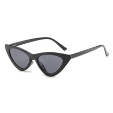 Load image into Gallery viewer, Cat Eye Sunglasses Women Cat Eye Color Sun Glasses Top Brand Designer Triangle Retro Eyewear lunette Gafas de sol