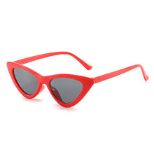 Load image into Gallery viewer, Cat Eye Sunglasses Women Cat Eye Color Sun Glasses Top Brand Designer Triangle Retro Eyewear lunette Gafas de sol