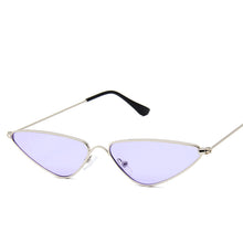 Load image into Gallery viewer, Cat Eye Sunglasses Women Cute Sexy Shades Eyeglasses  Metal Frame Sun Glasses Shades Ocean Color Eyewear UV400