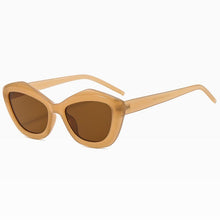Load image into Gallery viewer, Cat Eye Sunglasses Women  Brand Designer Cateye Vintage Sun Glasses UV Ladies Retro Eyewear Female Oculos De Sol