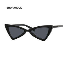 Load image into Gallery viewer, Cat Eye Sunglasses Women  Brand Designer Vintage Sun Glasses Small Red Black Ladies Sunglass Eyewear Oculos De Sol