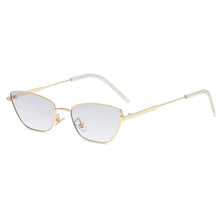 Load image into Gallery viewer, Cat Eye Sunglasses Women Men 2023 Metal Frame Sun Glasses Shades Vintage Mirror Lens Eyeglasses Oculos de sol UV400