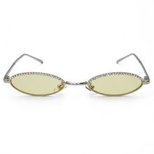 Load image into Gallery viewer, Cat Eye Sunglasses Women Men  Brand Designer Diamond Oval Sun Glasses Alloy Eyeglasses For Female Male UV400