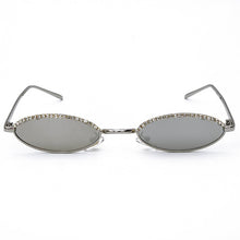 Load image into Gallery viewer, Cat Eye Sunglasses Women Men  Brand Designer Diamond Oval Sun Glasses Alloy Eyeglasses For Female Male UV400