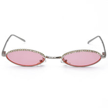 Load image into Gallery viewer, Cat Eye Sunglasses Women Men  Brand Designer Diamond Oval Sun Glasses Alloy Eyeglasses For Female Male UV400