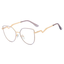Load image into Gallery viewer, Cat Eye Ultralight Metal Glasses Frames Men Women Optical Vintage Anti Blue Light Computer Glasses Female Male Eyewear
