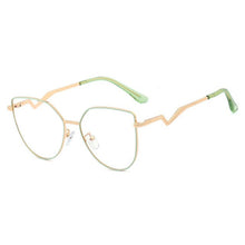 Load image into Gallery viewer, Cat Eye Ultralight Metal Glasses Frames Men Women Optical Vintage Anti Blue Light Computer Glasses Female Male Eyewear