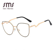 Load image into Gallery viewer, Cat Eye Ultralight Metal Glasses Frames Men Women Optical Vintage Anti Blue Light Computer Glasses Female Male Eyewear